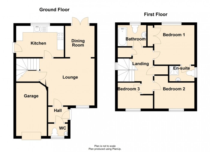 Floorplan for Anthony Hill Court, Pentrebach, Merthyr Tydfil, Mid Glamorgan