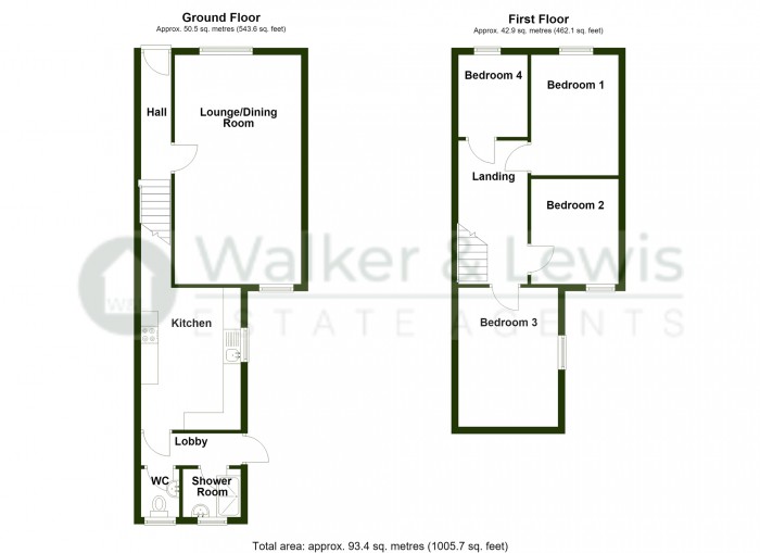 Floorplan for Brynhyfryd Street, Penydarren, Merthyr Tydfil, CF47 9YN