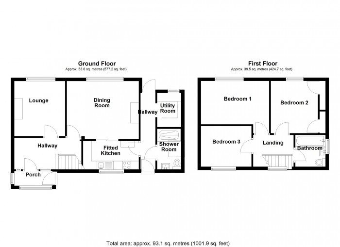 Floorplan for Heol Tai Mawr, Swansea Road, Merthyr Tydfil,