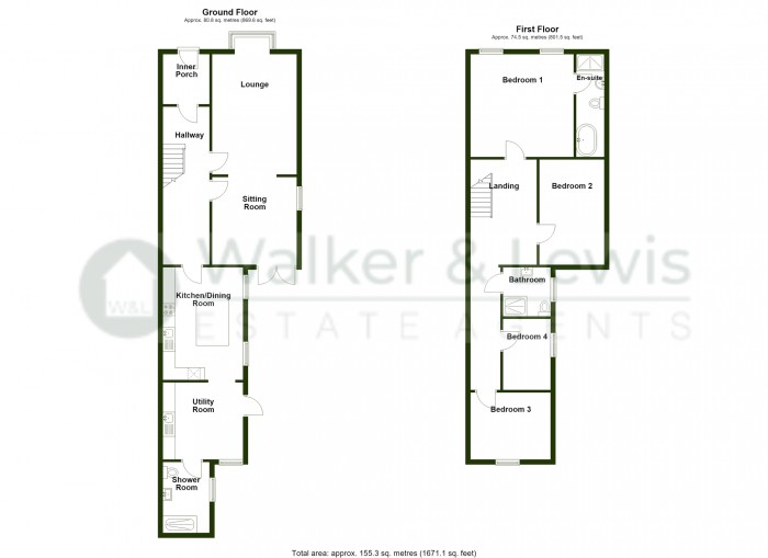 Floorplan for The Walk, Merthyr Tydfil, Merthyr Tydfil