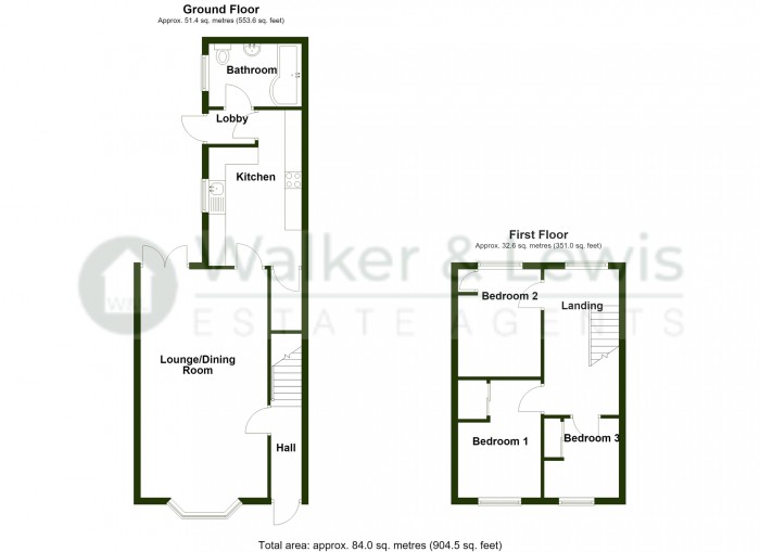 Floorplan for Corporation Street, Merthyr Tydfil, CF47 0HP