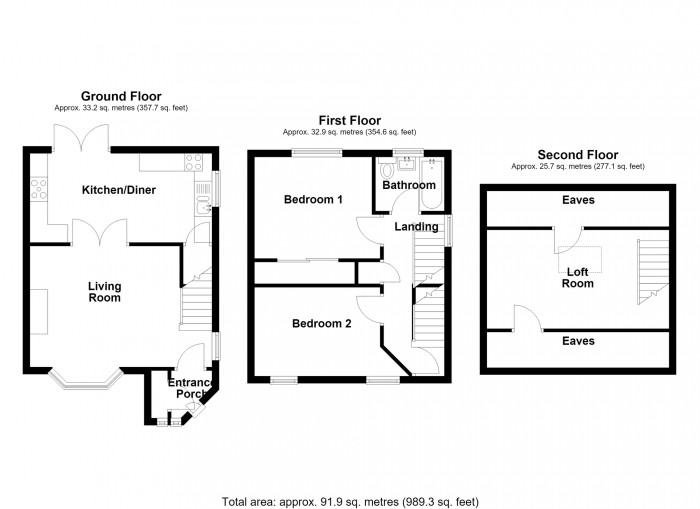 Floorplan for Heol Scwrfa, Swansea Road, Merthyr Tydfil, Merthyr Tydfil