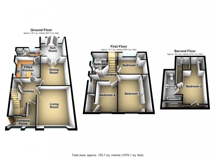 Floorplan for The Walk, Merthyr Tydfil, Merthyr Tydfil
