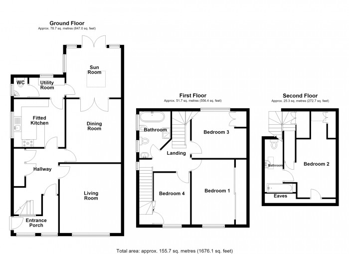 Floorplan for The Walk, Merthyr Tydfil, Merthyr Tydfil