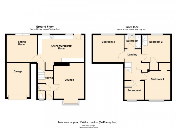 Floorplan for Ridgeway Place, Tonteg CF38 1NY