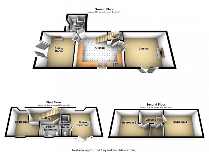 Floorplan for Incline Side, Mountain Hare, Merthyr Tydfil, CF48 4AH