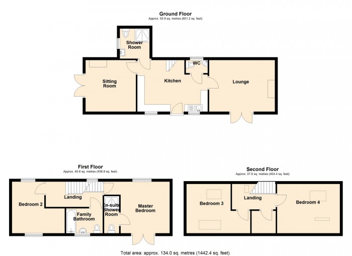 Floorplan for Incline Side, Mountain Hare, Merthyr Tydfil, CF48 4AH