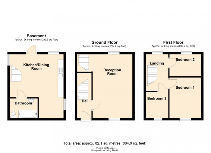 Floorplan for Gwaelodygarth, Merthyr Tydfil, CF47 8YU