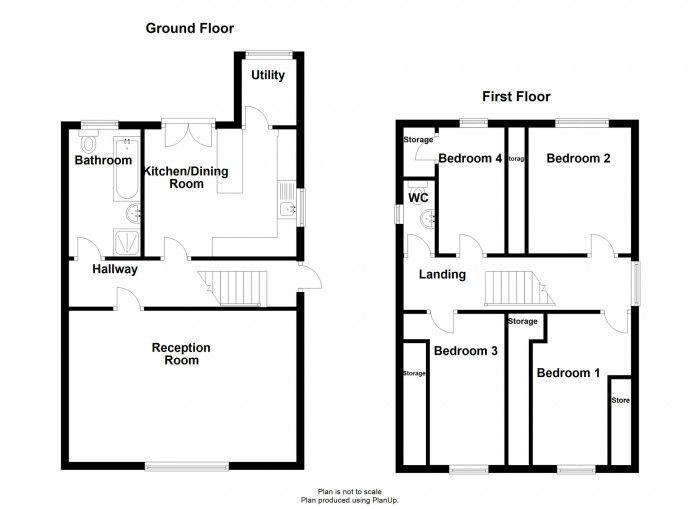 Floorplan for Pontycapel Road, Cefn Coed, Merthyr Tydfil, CF48 2RA