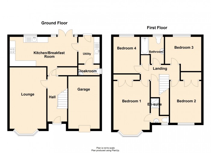 Floorplan for Parc Cwm Pant Bach, Merthyr Tydfil, CF48 1TQ