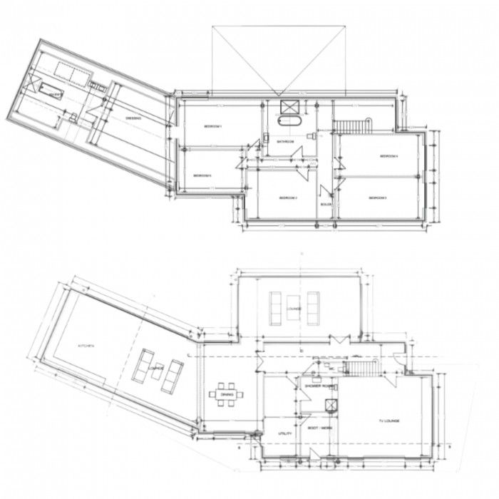 Floorplan for Harlequin House, Brondeg, Heolgerrig, Merthyr Tydfil, CF48 1TW