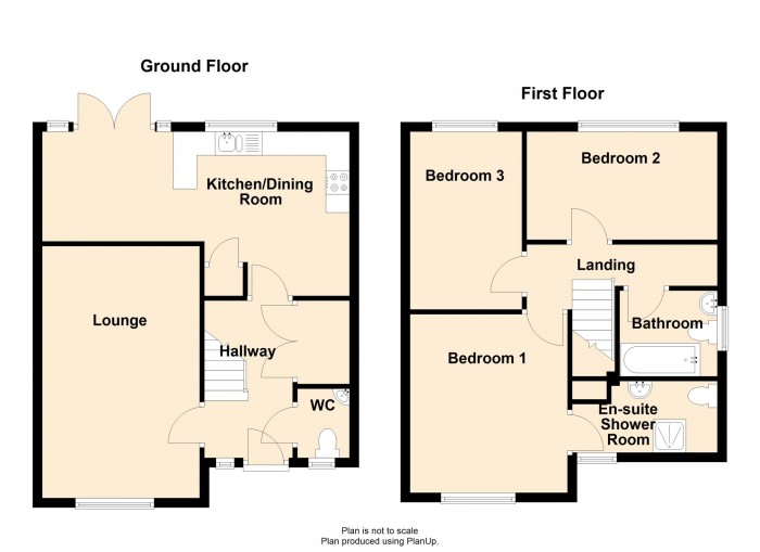 Floorplan for Bryn Meurig, Llanharry, Pontyclun CF72 9FY