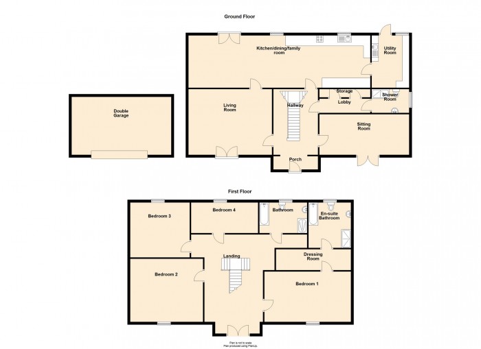 Floorplan for Springfield Rise, Treharris, CF46 5RD