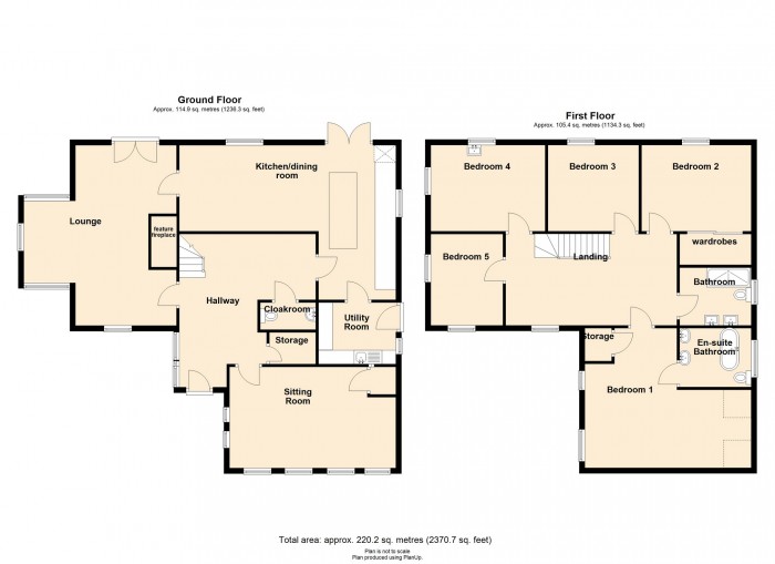 Floorplan for Winchfawr Park, Heolgerrig, Merthyr Tydfil, CF48 1TL