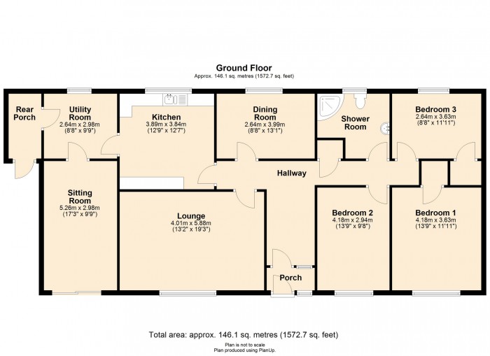 Floorplan for Maes Yr Awel, High Street, Dowlais Top, Merthyr Tydfil CF48 3PS