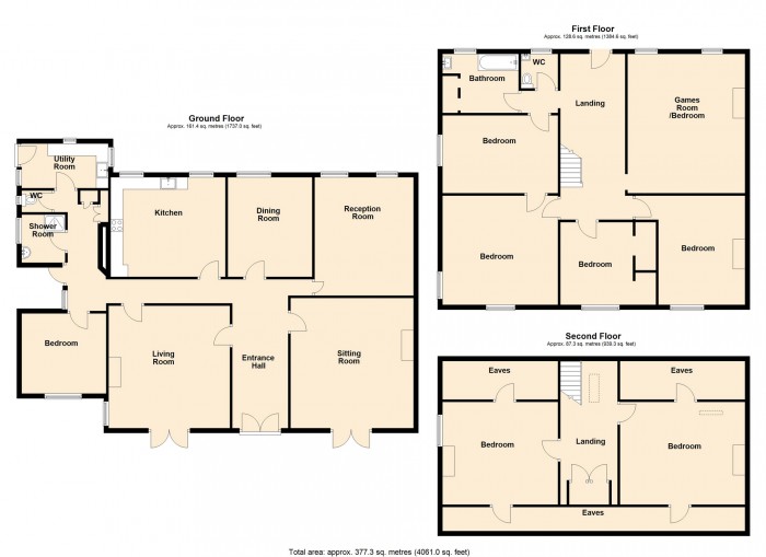 Floorplan for Fronheulog, Cloth Hall Lane, Cloth Hall Lane, Cefn Coed, Merthyr Tydfil