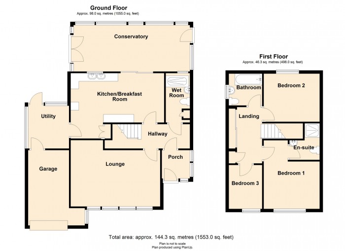 Floorplan for Coed Yr Esgob, Llantrisant, Pontyclun