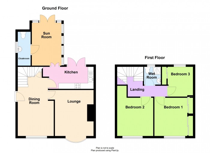 Floorplan for Gwaun Road, Pontypridd