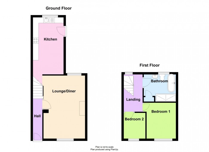 Floorplan for Alfred Street, Tonypandy