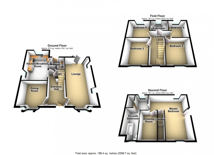 Floorplan for Cyfarthfa Mews, Swansea Road, Clwydyfagwyr, Merthyr Tydfil, Mid Glamorgan