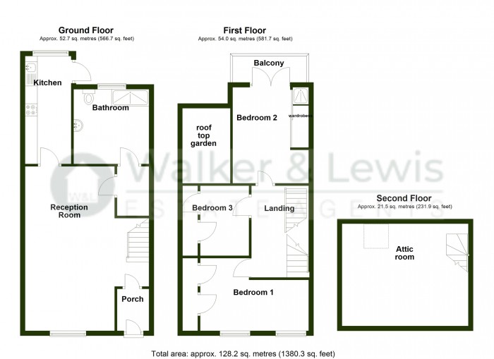 Floorplan for Edward Stephens Terrace, Troedyrhiw, Merthyr Tydfil, CF48 4LL