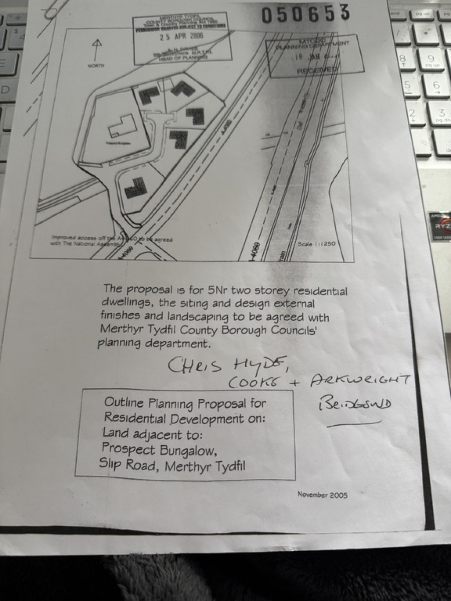 Images for Land with outline planning adj  to Prospect Bungalow, Cwm Blacks, Merthyr Tydfil