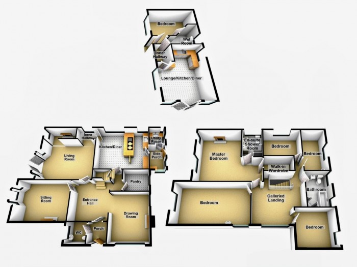 Floorplan for Llansoy, Pontsarn, Merthyr Tydfil