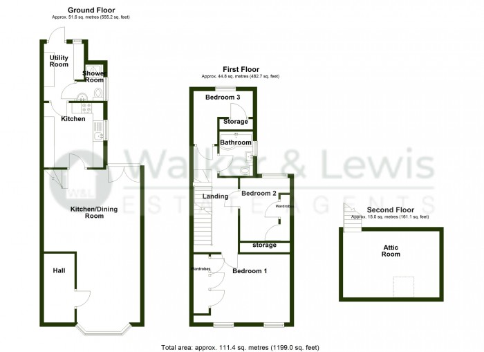 Floorplan for Cromwell Street, Merthyr Tydfil, CF47 8RY