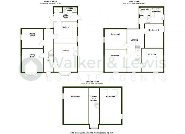 Floorplan for The Walk, San Remo, Merthyr Tydfil, CF47 8RW
