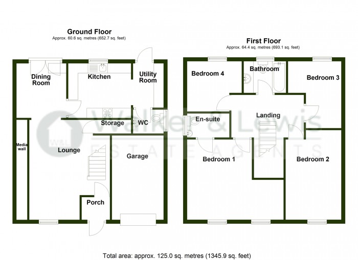 Floorplan for Anthony Hill Court, Pentrebach, Merthyr Tydfil, CF48 4AZ