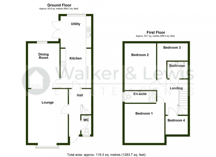 Floorplan for Beacons Court, Merthyr Tydfil, CF48 1PT