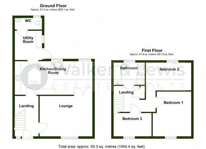 Floorplan for Duffryn Fawr, Pentrebach, Merthyr Tydfil, CF48 4DN