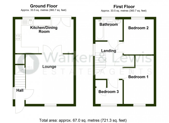 Floorplan for Parc Wenallt, Treharris, Merthyr Tydfil, CF46 5HX,