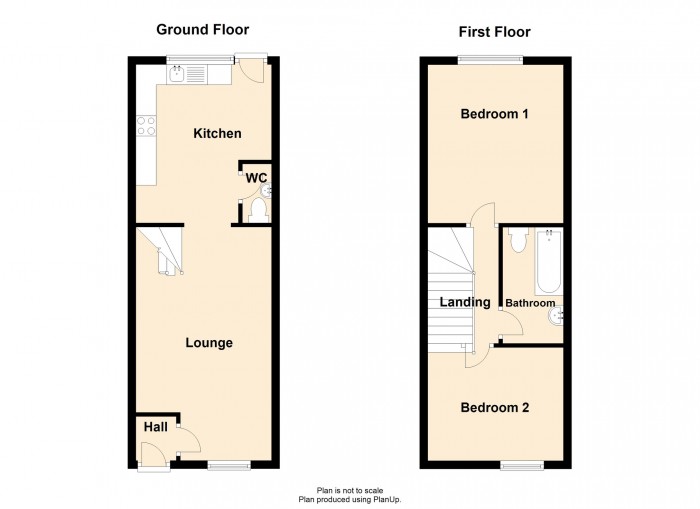 Floorplan for Heolgerrig, Merthyr Tydfil, CF48 1RP
