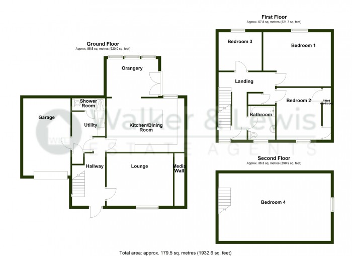 Floorplan for Winifred Street, Dowlais, Merthyr Tydfil, CF48 3SD