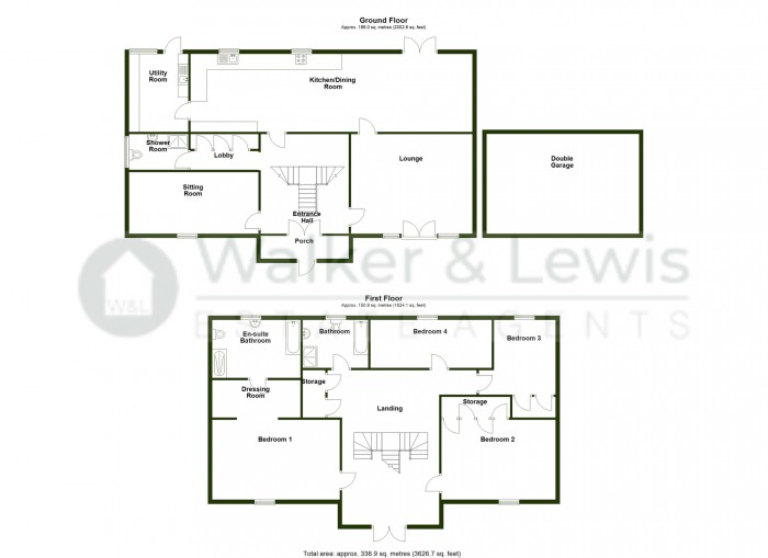 Floorplan for Springfield Rise, Treharris, CF46 5RD