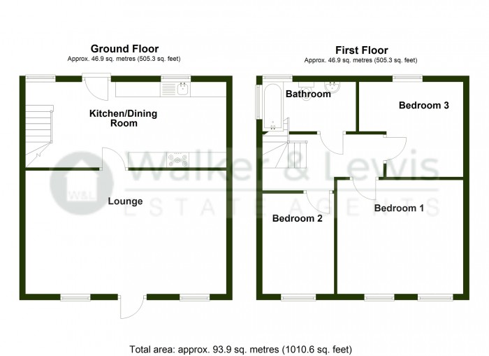 Floorplan for High Street, Cefn Coed, Merthyr Tydfil, CF48 2PN