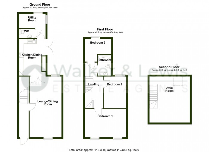 Floorplan for Moy Road, Aberfan, Merthyr Tydfil, CF48 4QR