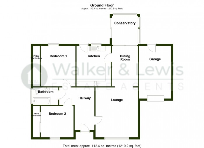 Floorplan for Lakeside Gardens, Merthyr Tydfil, CF48 1EN